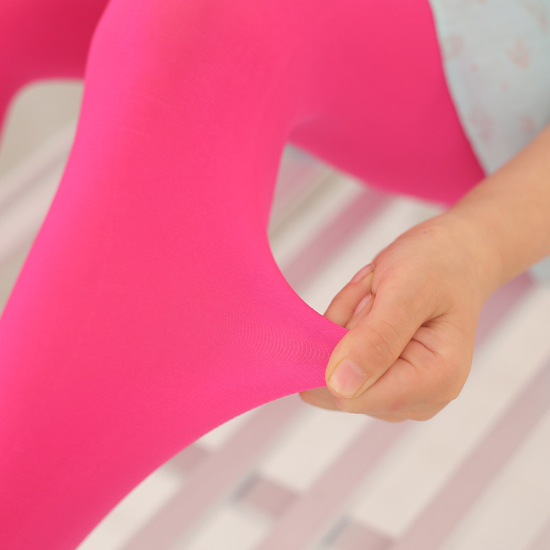 Spring and Summer Thin Velvet Super Elastic Children's Dance Socks Girls Leggings Student Pantyhose Factory Wholesale