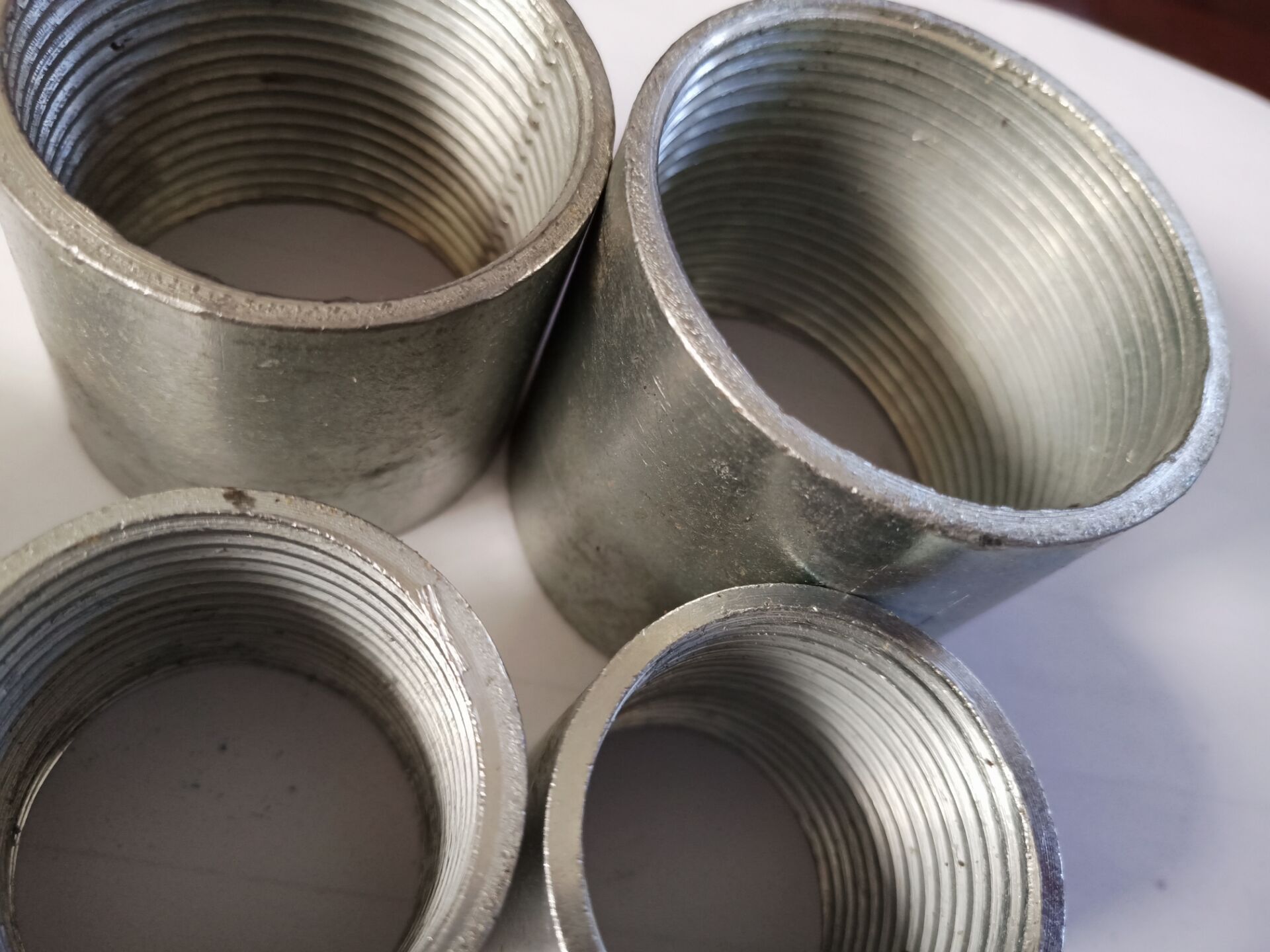 厂家直销镀锌钢束节 内丝束接管古 钢管接头 内丝直接接头 dn15