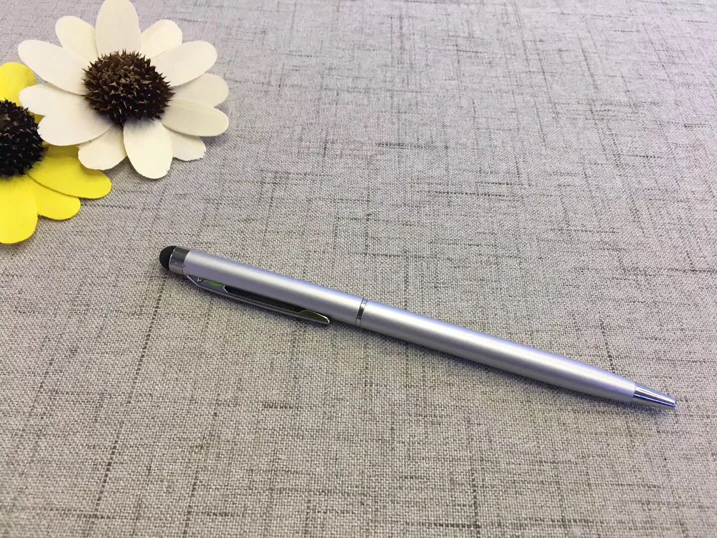 厂家供应牙签两用触控笔 平板触屏笔 圆珠智能手机通用手写电容笔