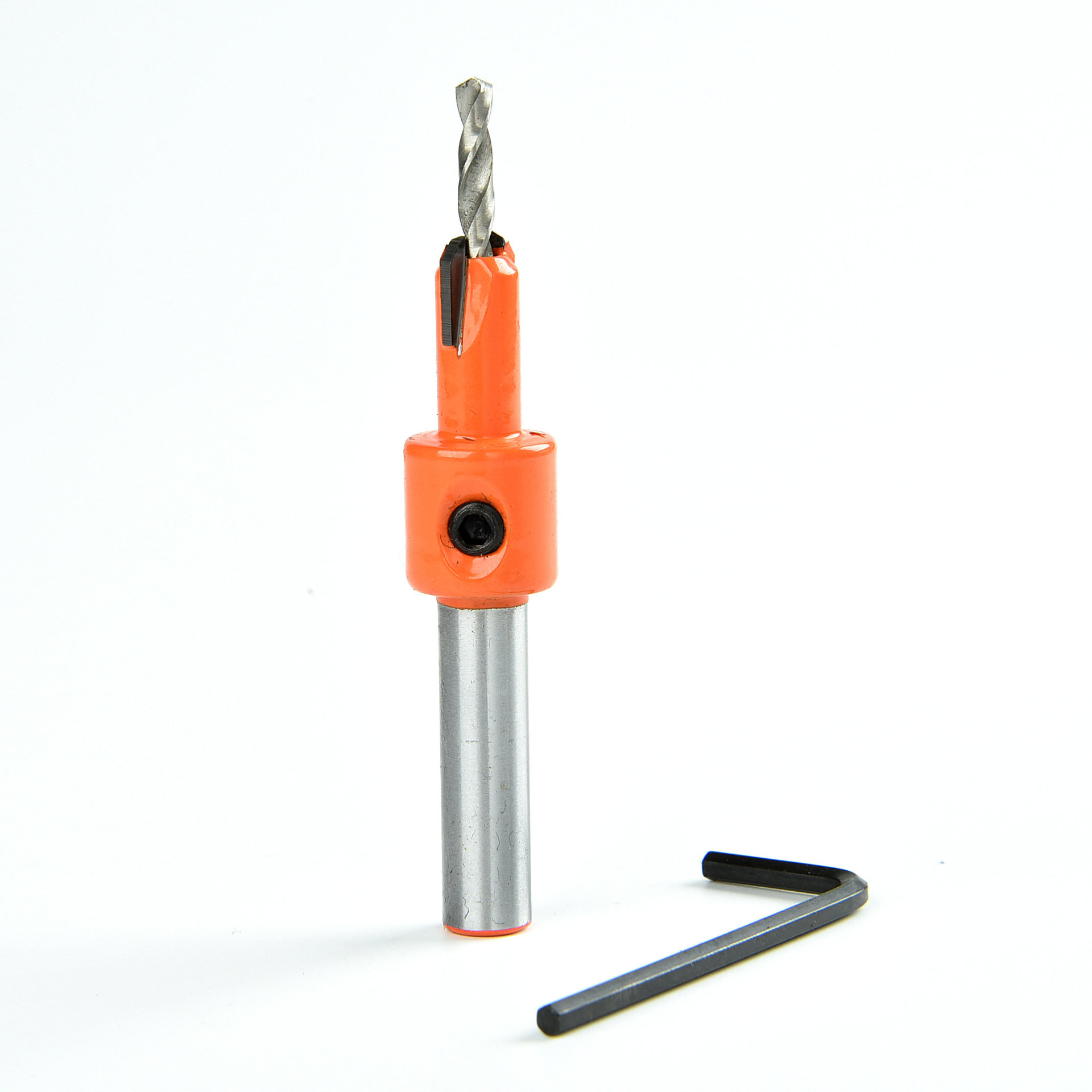 沉孔钻头合金锥孔螺丝安装沉头钻头阶梯钻自攻螺丝锥度沙拉钻木工