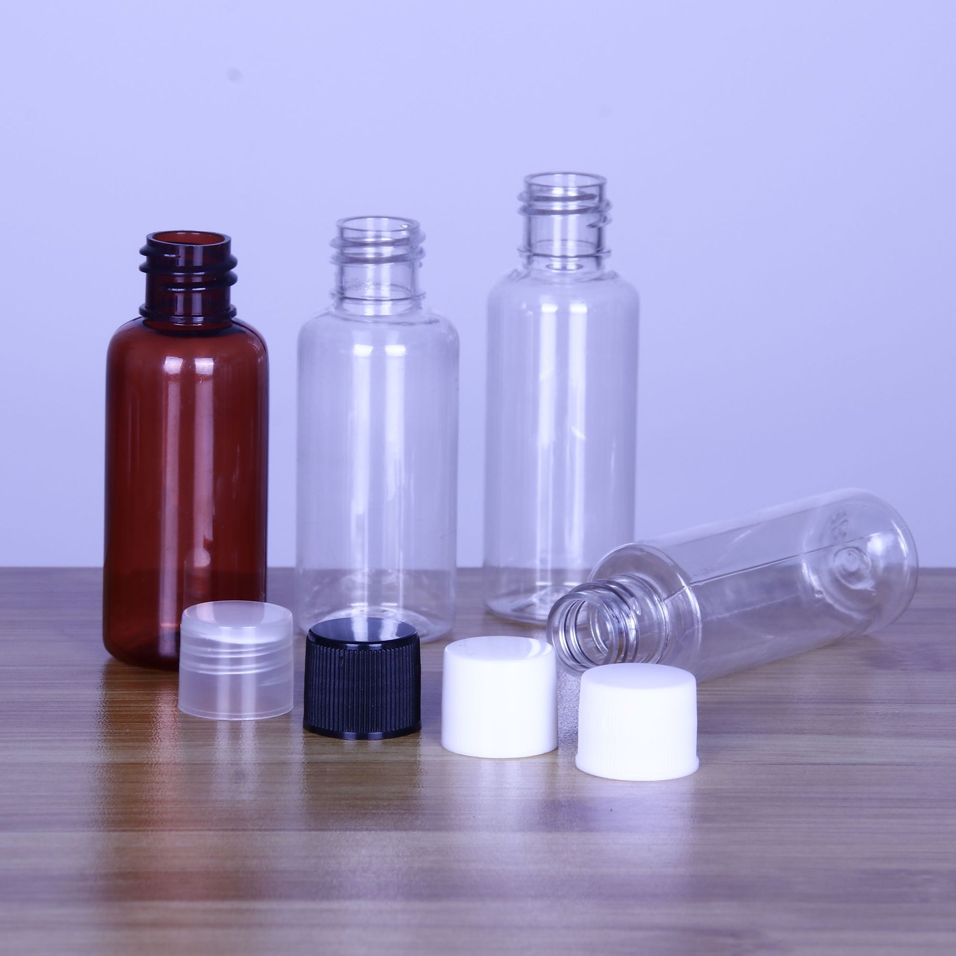 30ml毫升塑料瓶透明小瓶子分装瓶钓鱼小药瓶小口液体一次性包装瓶