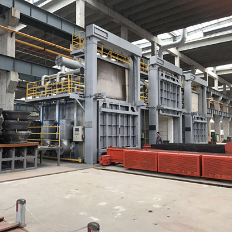 大型台车式热处理电阻炉退火淬火正火炉箱式炉 全纤维台车炉