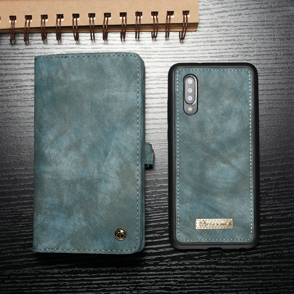 caseme适用新款三星a50手机皮套galaxya50复古手机壳保护套可定制