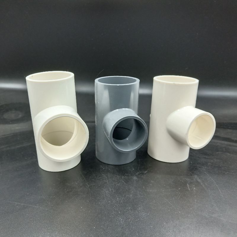 pvc给水管材管件 等径正三通给水配件 给水三通
