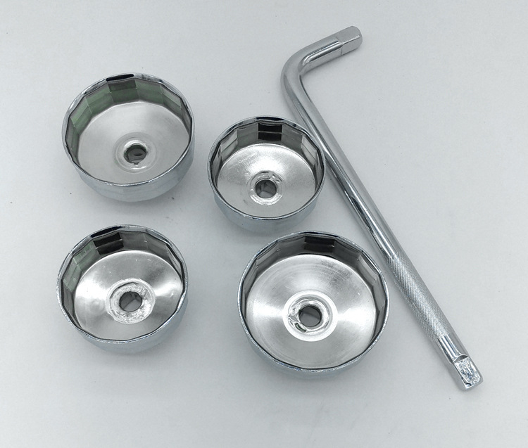 钢制加厚帽式机油格机油滤芯扳手套筒工具拆装轿车滤清器扳手