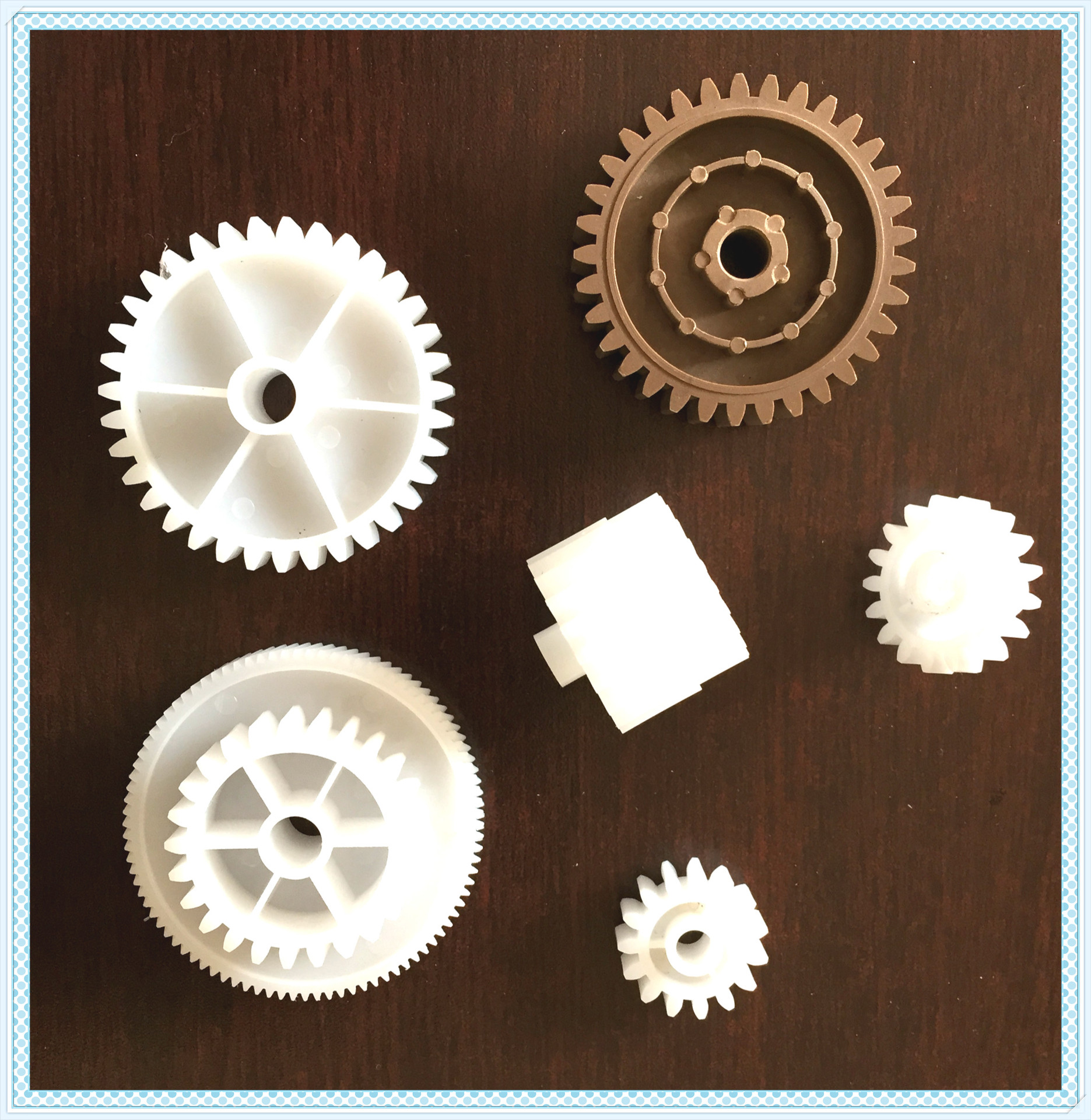 高品质国产全新打印机配件 适用hpp4014/4015摆轮齿轮一套6个