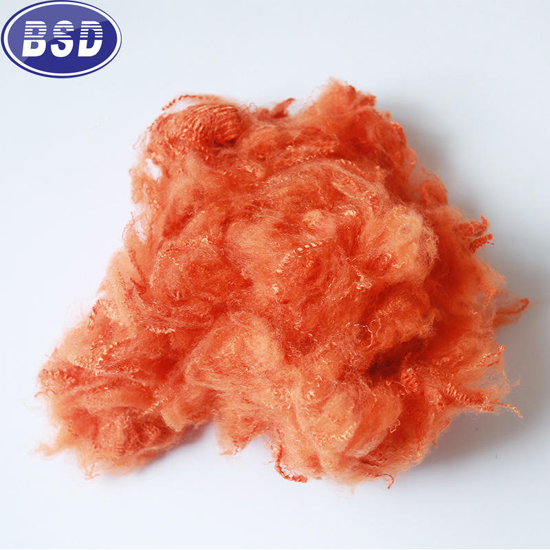 苏州厂家定制涤纶短纤 短纤维 多规格有色短纤 阻燃涤纶短纤