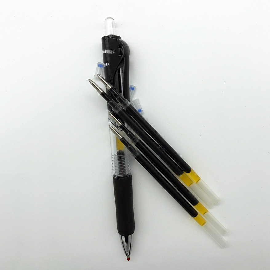 恒达1 4笔 办公用品黑色中性笔 自动笔 签字笔义乌文具批