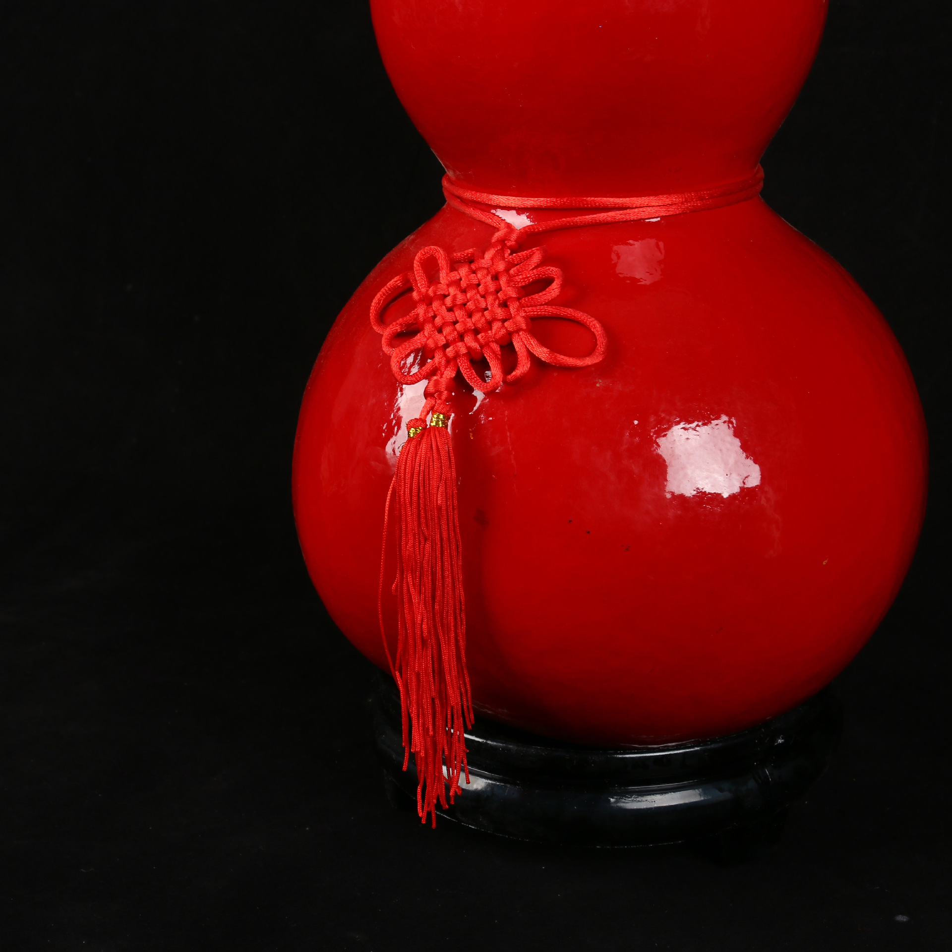 厂家供应工艺葫芦 红葫芦创意挂件 大葫芦批发摆件