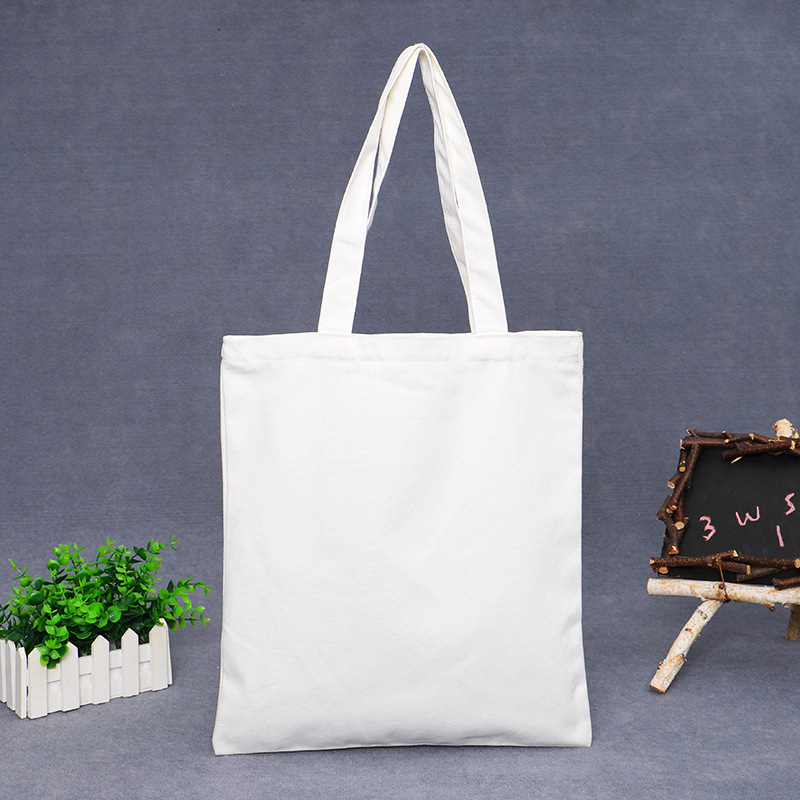 现货空白帆布袋定做广告购物全棉布袋定制logo学生女手提帆布包