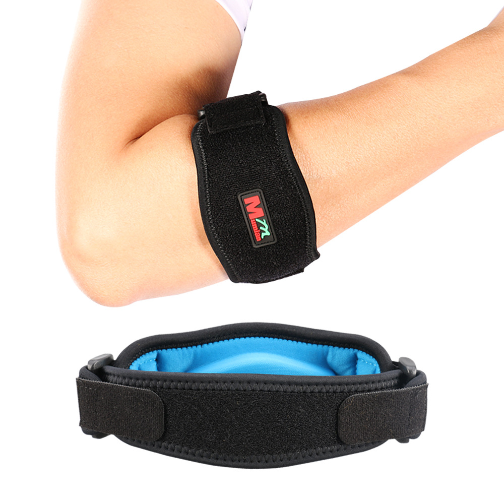 硕鑫运动篮球护肘 羽毛球加压网球可调节肘部防护海绵护具