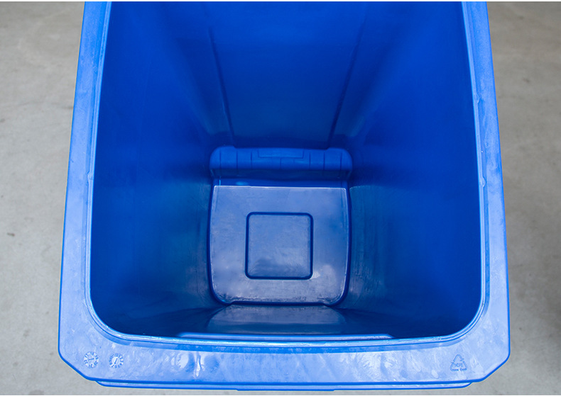 户外垃圾桶大号干湿分类上海240l升大型商用环卫室外120l小区带盖