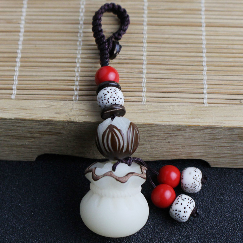 批发手工钥匙挂件菩提子福袋钥匙莲小清新女友情侣礼物创意钥匙扣