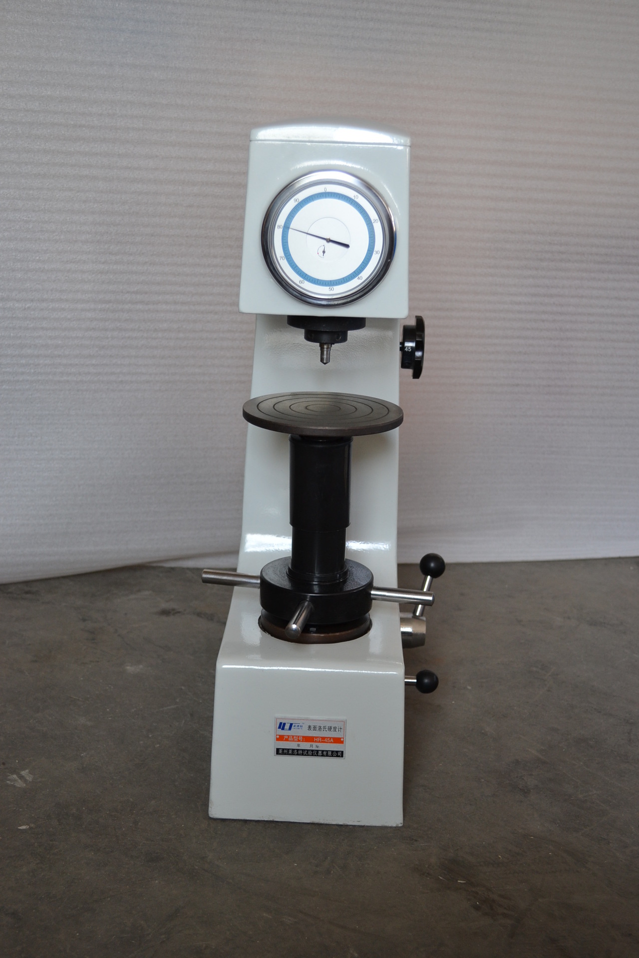 外贸出口hr-45a型表面洛氏硬度计 莱洛特品牌