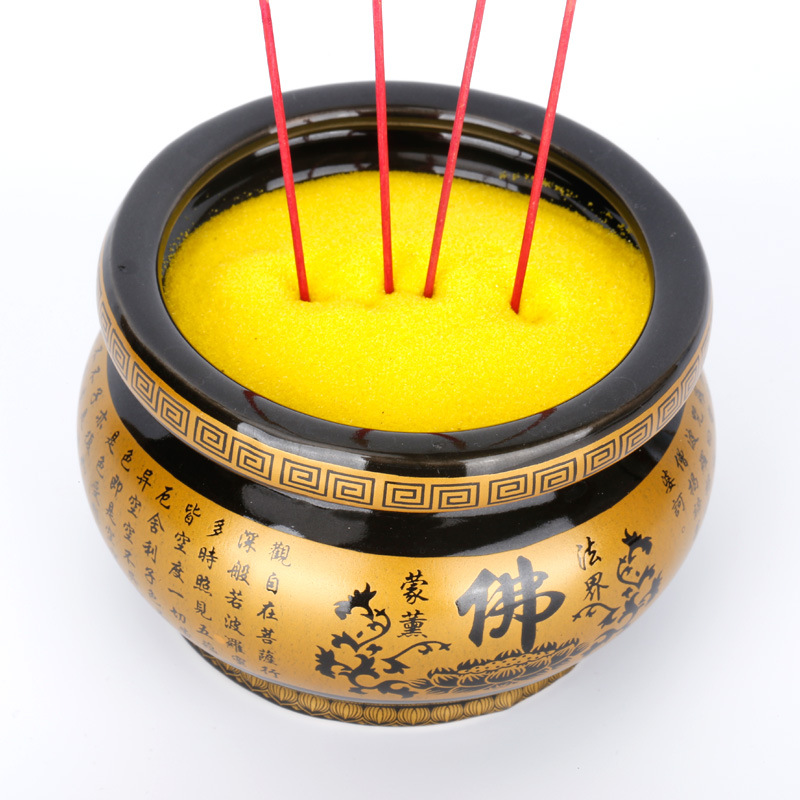 金沙金砂上香供奉填香炉金玉明沙金沙插香埋香祭祀拜佛用品
