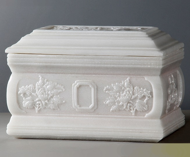 汉白玉荷花骨灰盒厂家批发批发 骨灰盒厂家 木骨灰盒 骨灰坛a