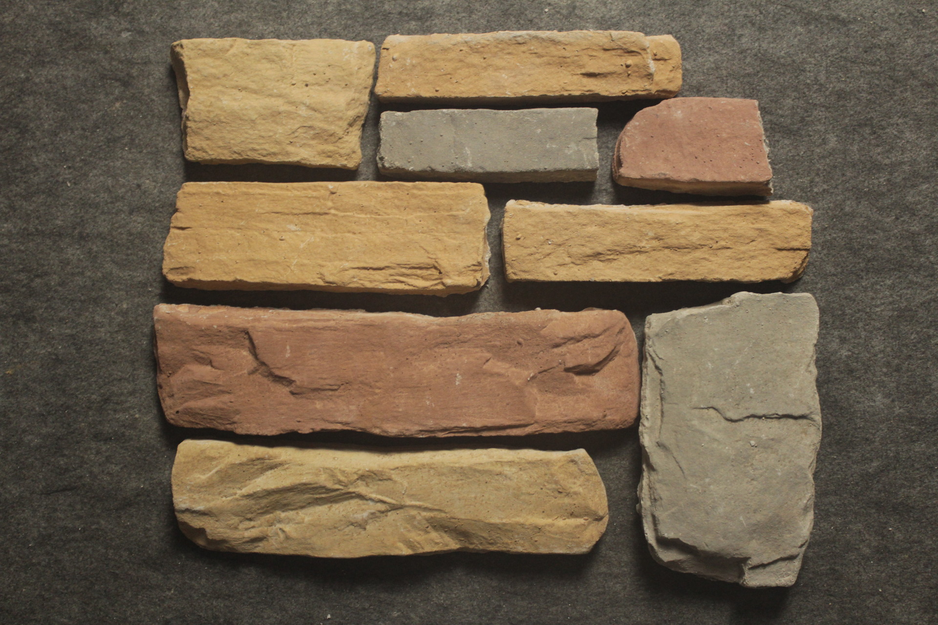 英发陶瓷 文化石 背景墙文化石 外墙手工艺术砖 不规则 可定制