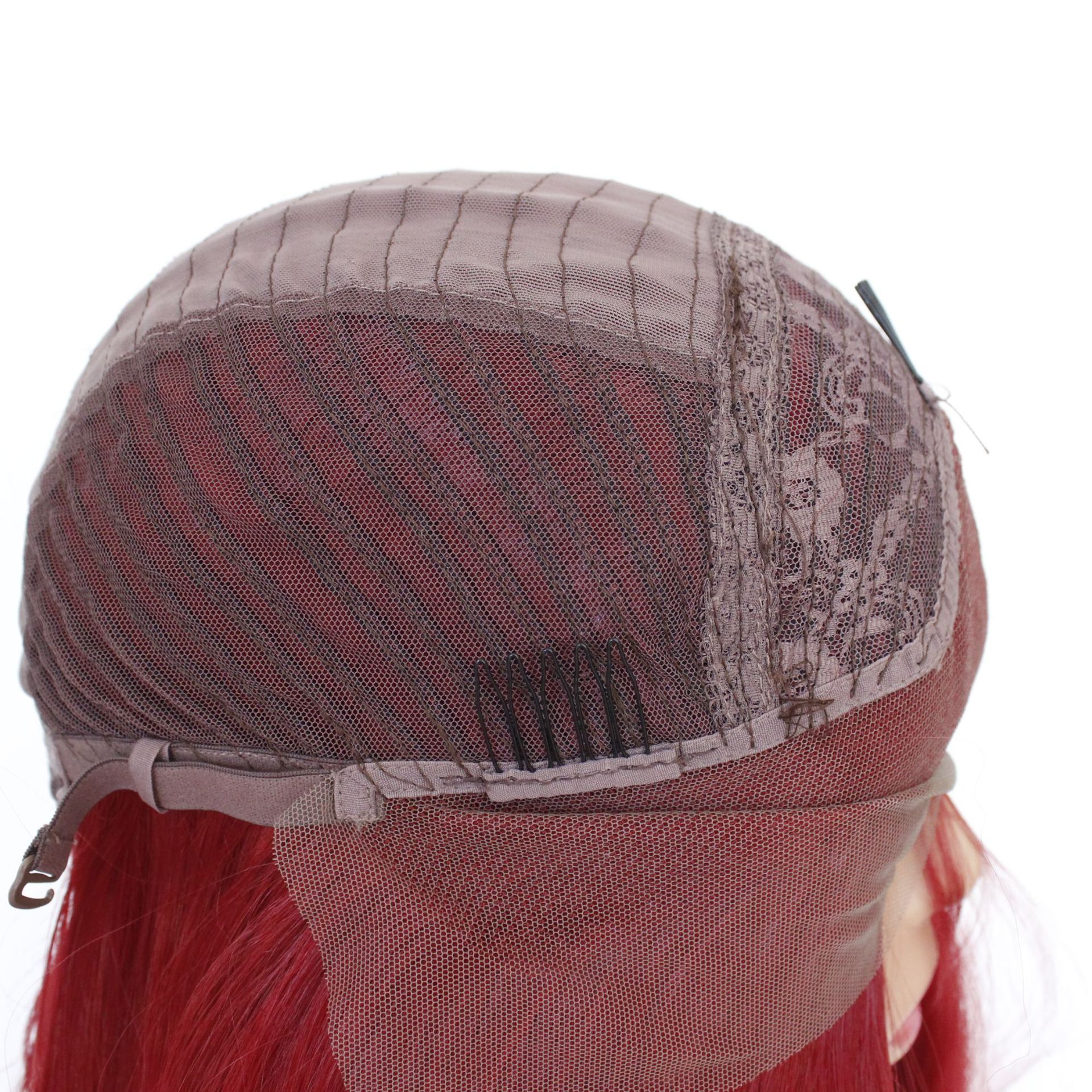 特瑞莎假发 2030色长顺直发 化纤前蕾丝半手钩头套 厂家直销 代发