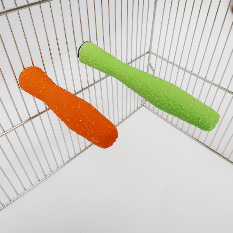 鸟磨爪棒鹦鹉站杆鸟用品鸟笼锥形站棒磨牙棒鸟磨爪棒站杠鸟磨砂棒