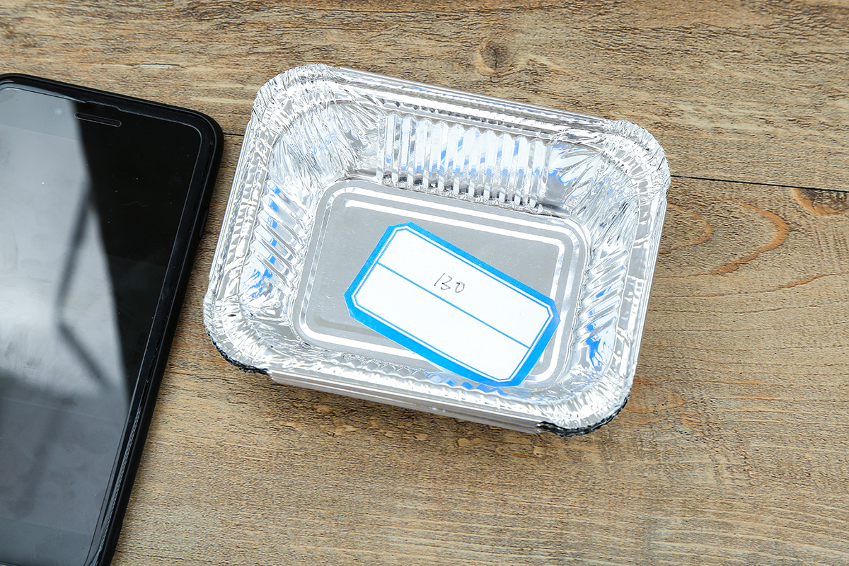 2500只印刷锡纸盖子烧烤锡纸盒铝箔餐盒一次性多尺寸整箱批发