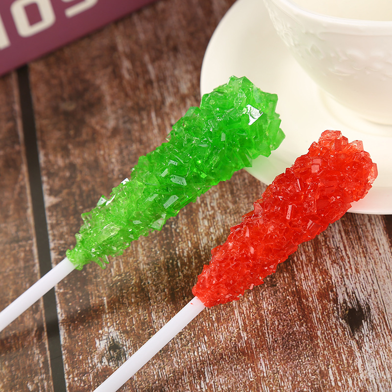 冰晶棒棒糖咖啡搅拌棒 彩色冰糖棒 节日婚礼茶歇甜品冰糖烘焙材料
