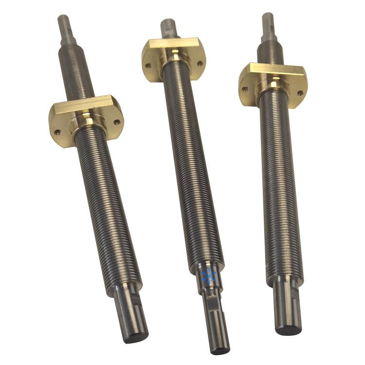 往复丝杆月牙套装来回轴绕线螺杆八字轴交叉轴往返式来回排线丝杠
