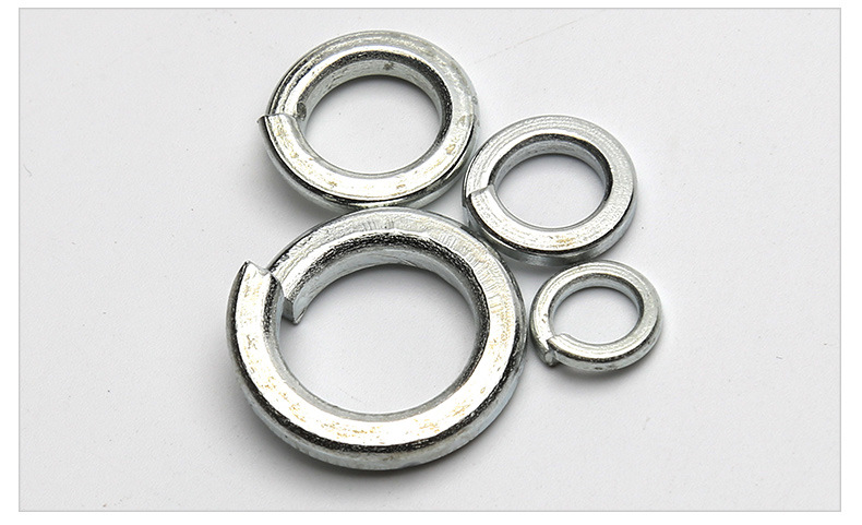 镀锌弹垫弹簧垫圈弹簧垫片开口垫圈弹圈m3m4m5m6m8m10m12m16-m30