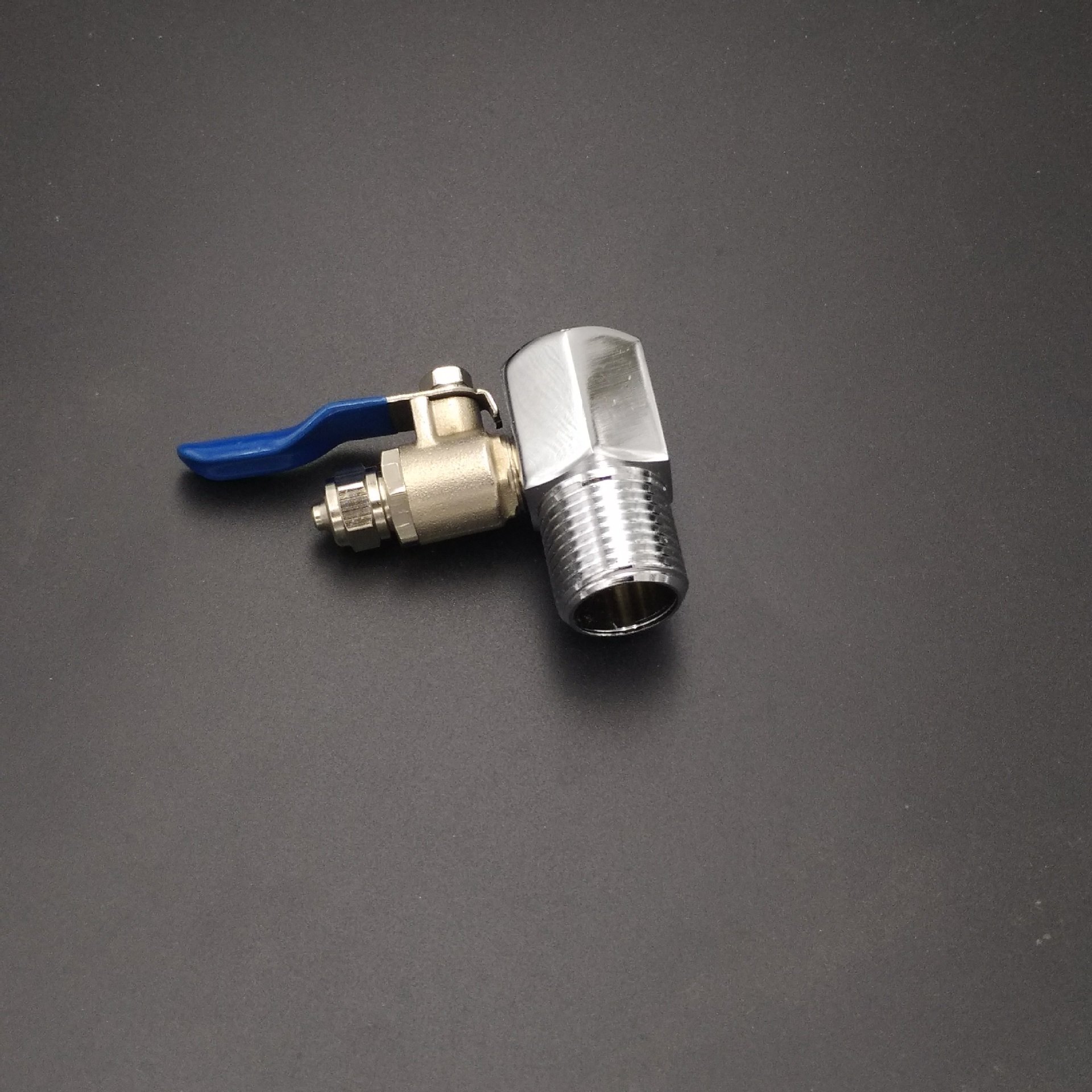 净水器接头铜配件 分体三通球阀的2分单球阀