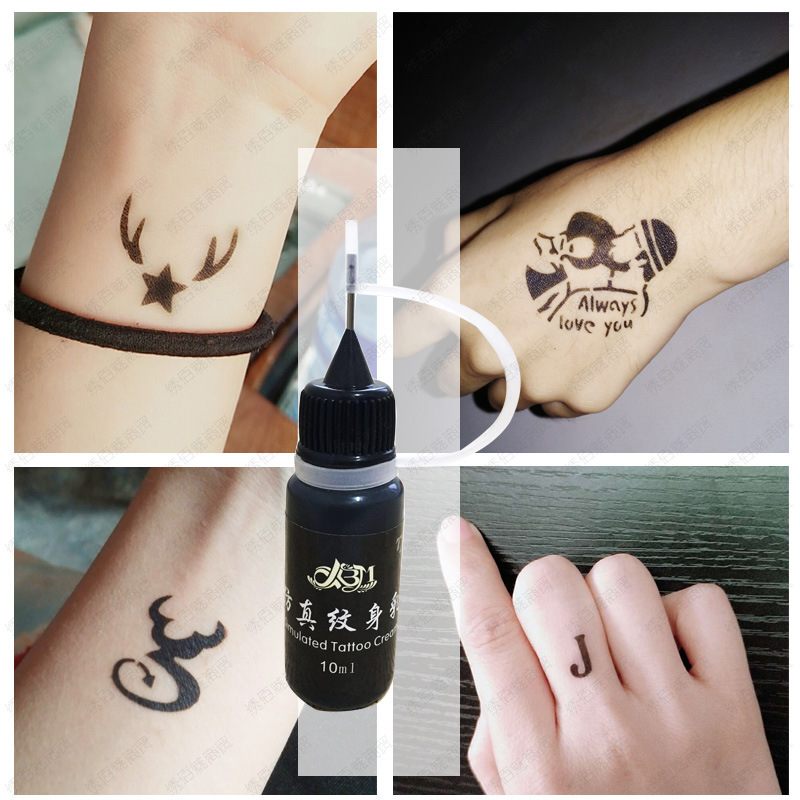 Foreign Trade Exclusive Tattoo Juice Cream Hand Painted Jagua Handmade Paints HN Color Paste Color Juice