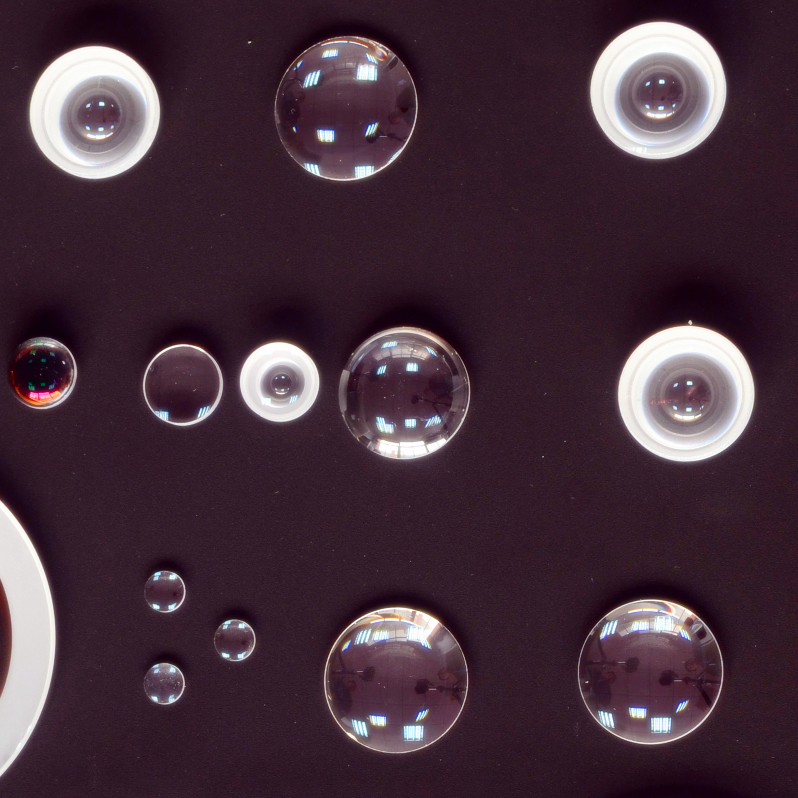 厂家定制光学玻璃聚焦镜片舞台灯透镜高清镀膜玻璃镜片远心镜头