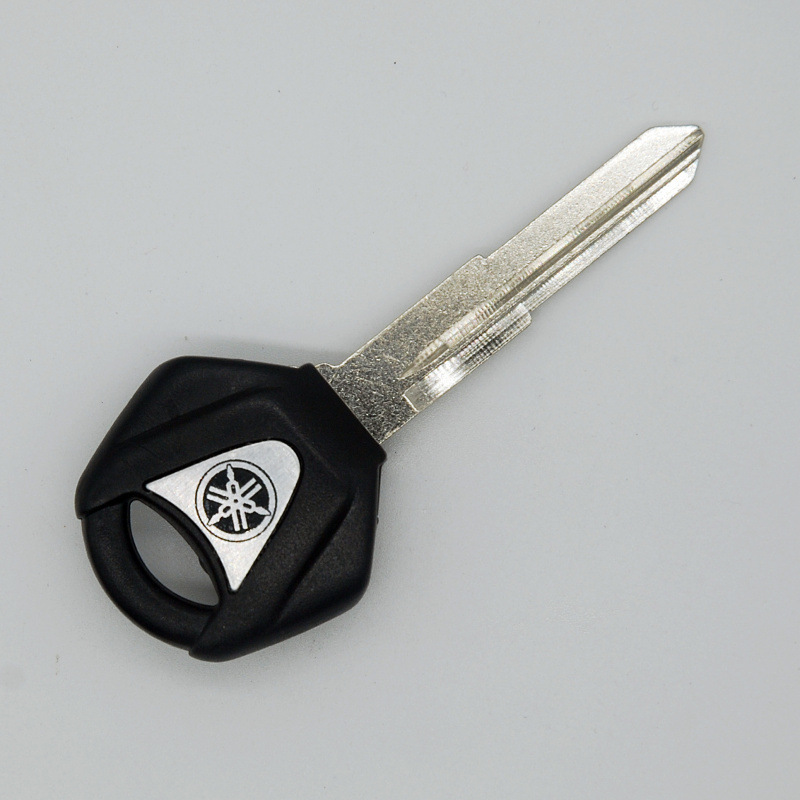 适用于雅马哈摩托车钥匙r3摩托车芯片钥匙 可装芯片钥匙 双槽