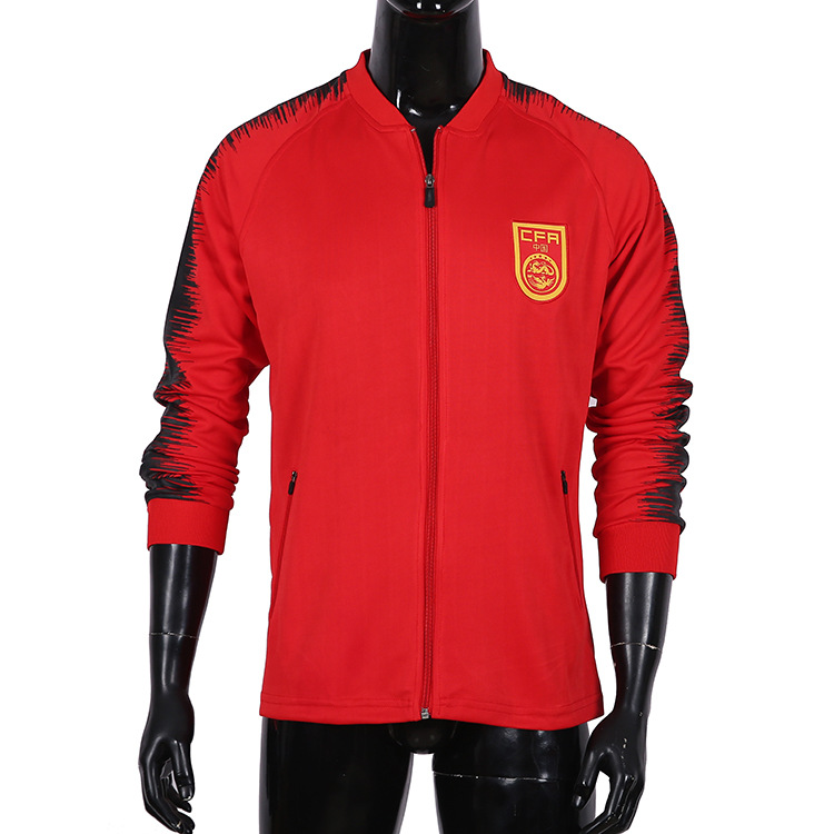 中国队球衣新款国家队外套国足训练服夹克国足n98外套国足球衣