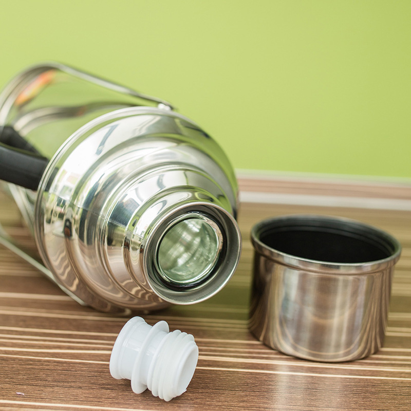 现货暖水壶热水壶 银盾不锈钢保温暖水壶 家用大容量热水瓶批发