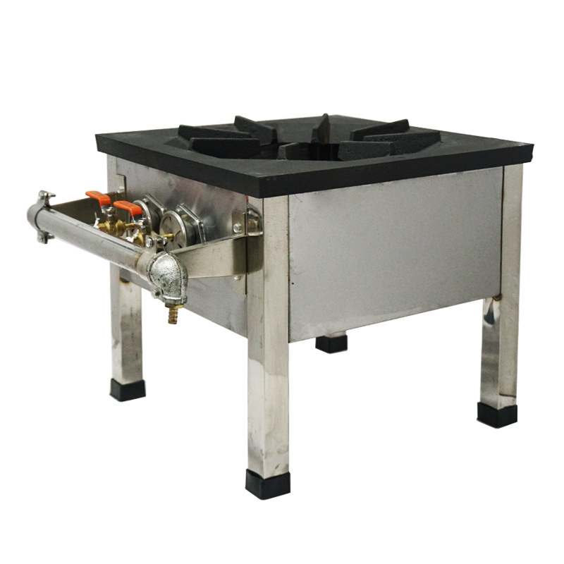 厂家直销韩式低汤炉单眼二环矮汤灶猛火炉商用液化气天然气煨汤炉