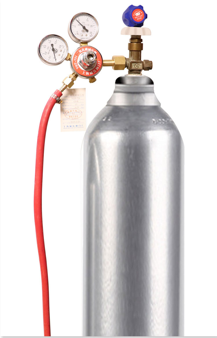 繁瑞直销黄铜yqt-731气体钢瓶减压器调节压力表二氧化碳减压阀