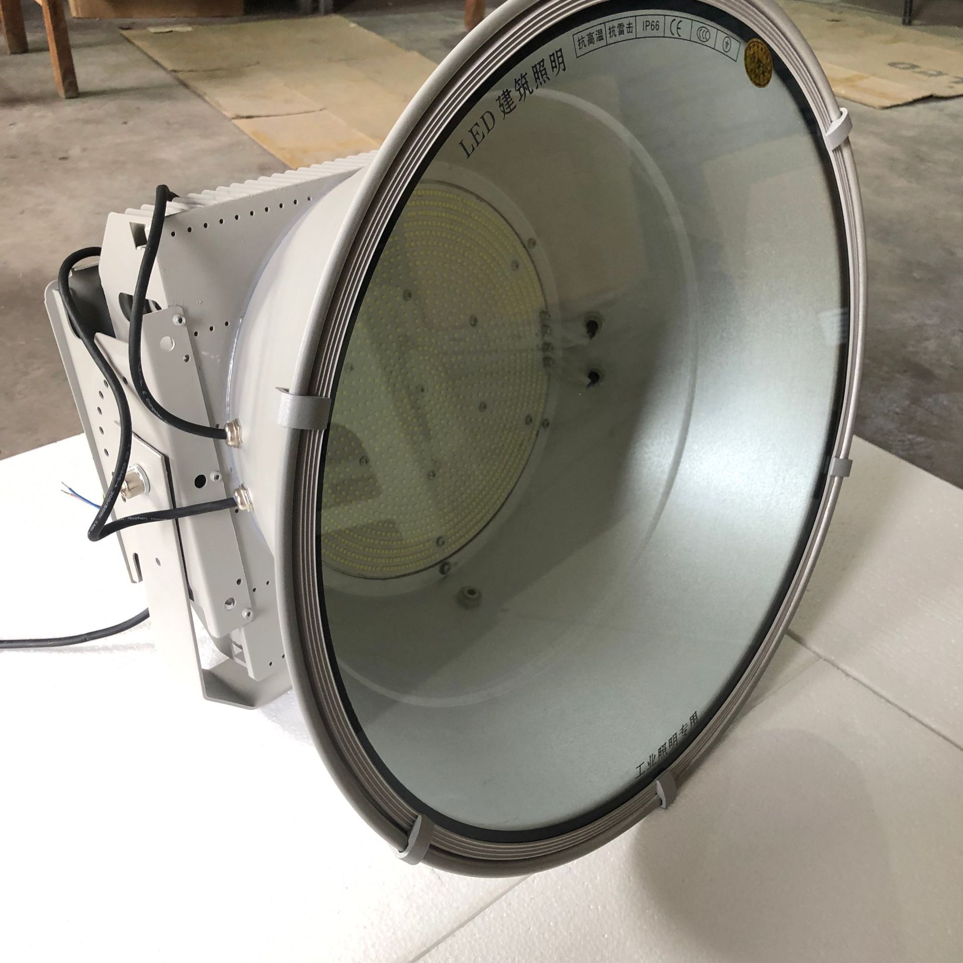 建筑之星led塔吊灯2000w工地防水用灯球场投光射灯超亮户外探照明