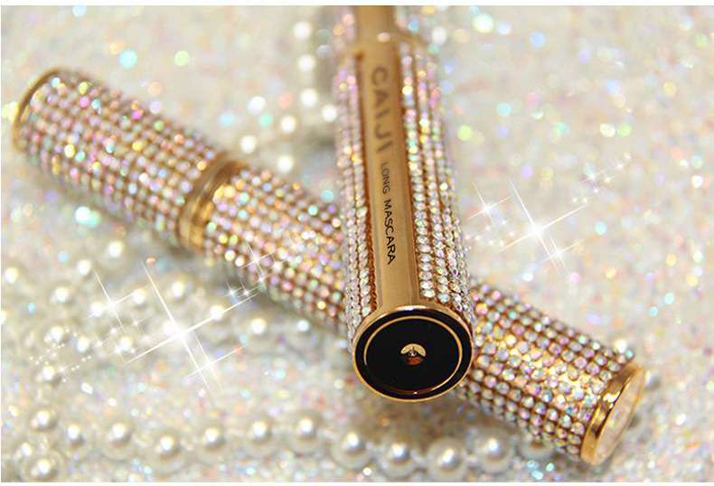 彩即抖音同款钻石睫毛膏防水防汗嫁接睫毛网红推荐化妆品一件代发