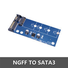 适用 M2 NGFF ssd固态硬盘转 sata 转接卡 NGFF to SATA3