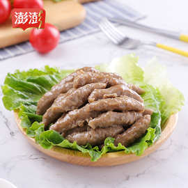 澎澎食品厂家直销肉羹条牛肉风味2.5kg/包火锅关东煮速冻食材