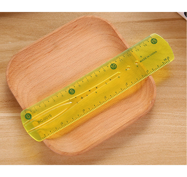 c20cm15cm软尺学生文具办公用软直尺软胶尺安全可以弯曲0.019