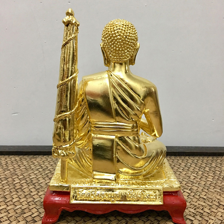 舍玛商贸古巴诺依noi西瓦里尊者金色供奉大号真品泰国佛牌