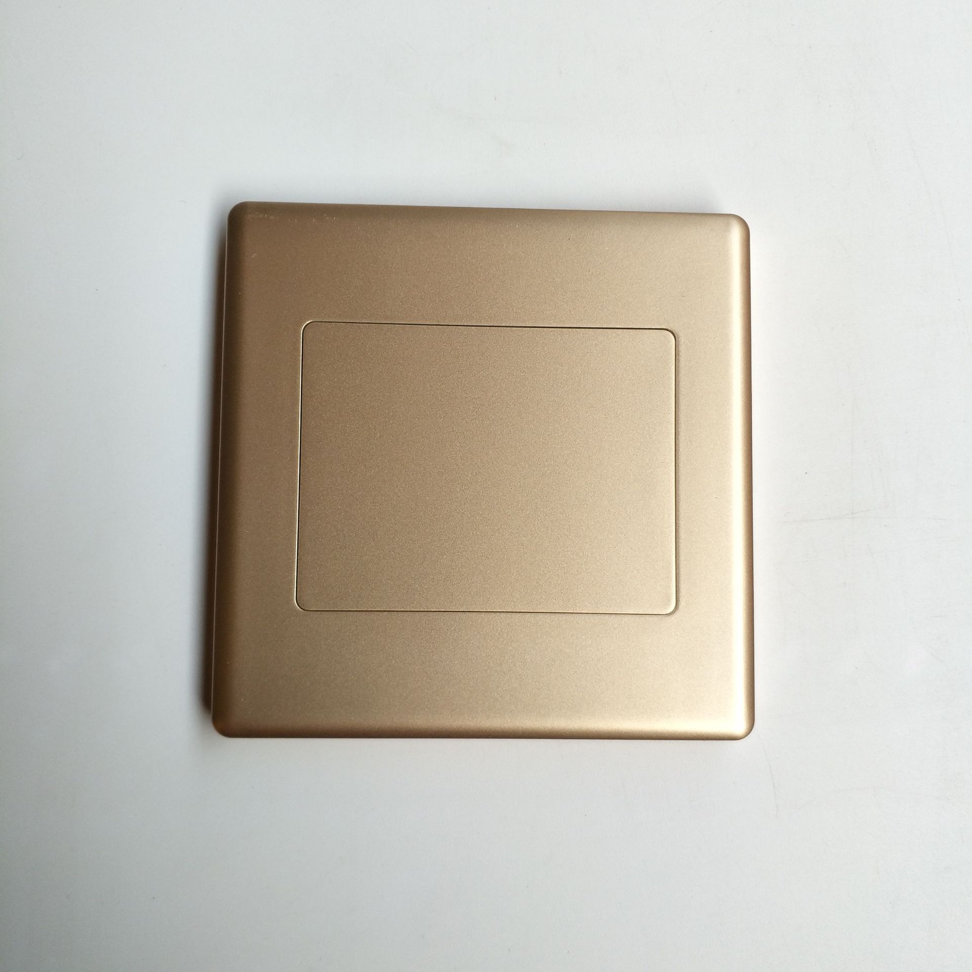 晨凯越 x070金色盖板 开关插座金色空白面板 墙壁装饰盖板 白板