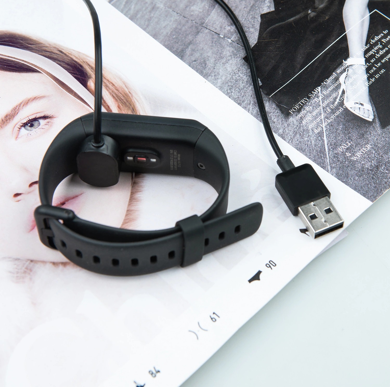 适用华米 米动手环2充电器 amazfit智能手环cor2 a1712充电器