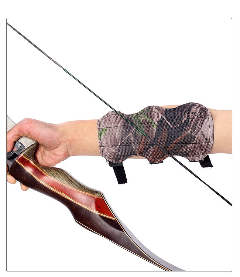 弓箭迷彩护臂护肘复合反曲直拉弓射箭护具蒙古地中海射击器材配件