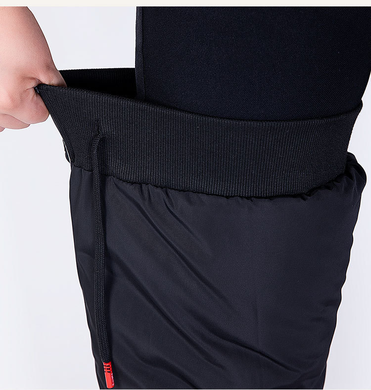 骑电动摩托车保暖护膝冬季包围式男女加绒加厚防水拉链护膝