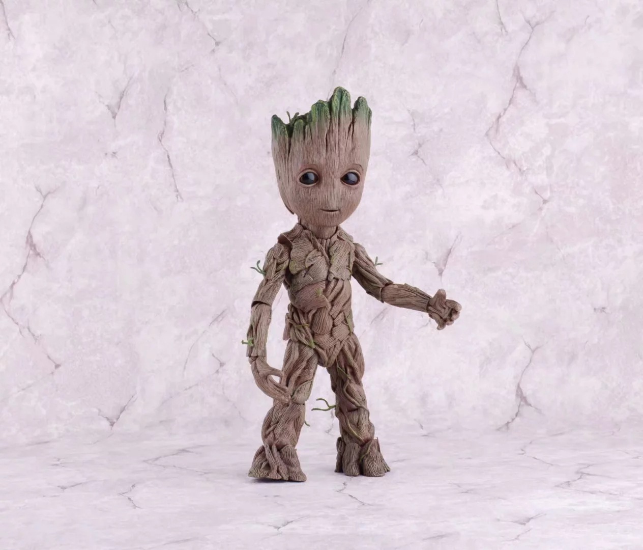 动漫批发 银河护卫队2 小树人cos冬日战士 格鲁特 可动手办