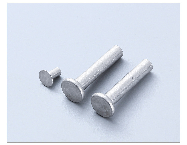 直销供应 平头实心不锈钢铆钉 国标不锈钢铆钉 紧固件实心铆钉