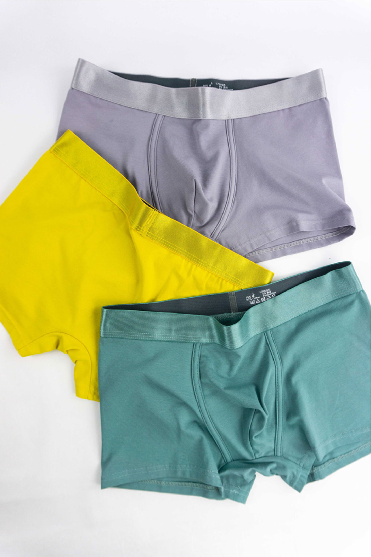 男士内裤95棉学生青少年短裤纯色韩版个性透气四角内裤男厂家批发