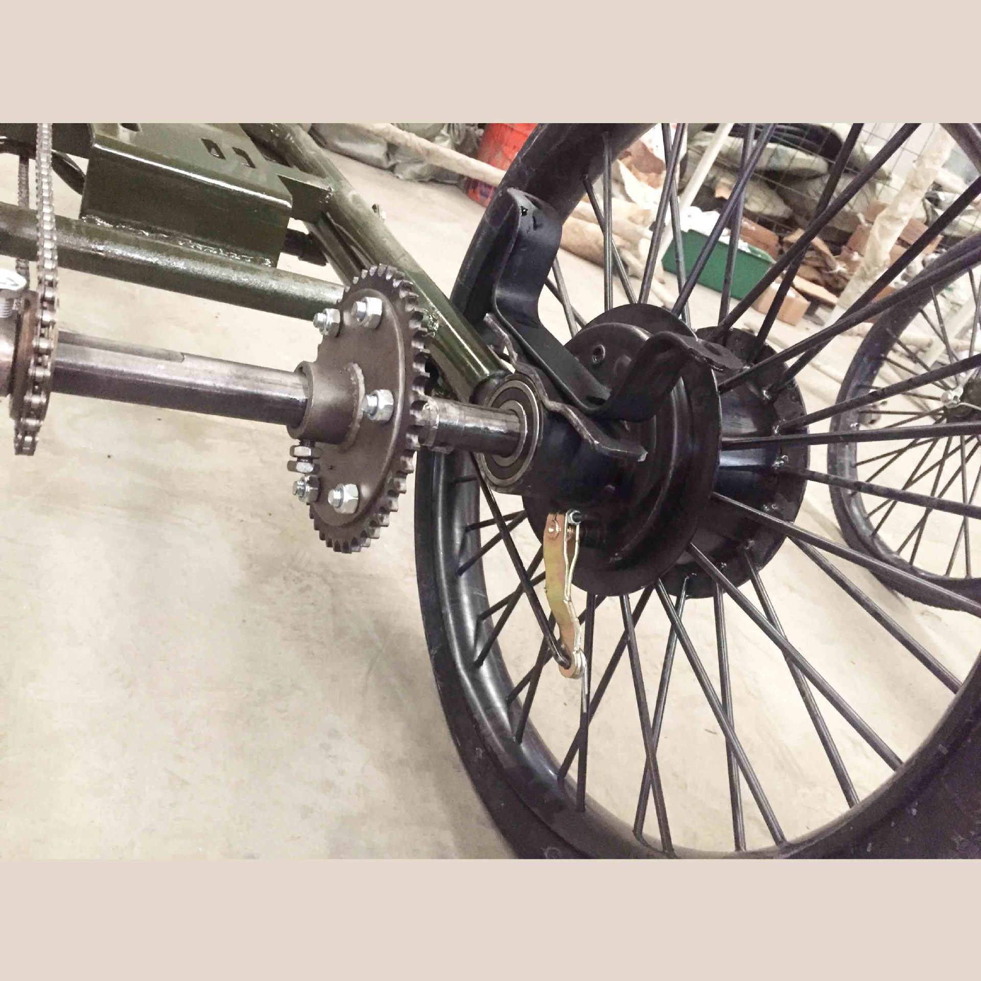 5米人力货运三轮车脚踩130涨刹车载重1000公斤江南飞跃牌