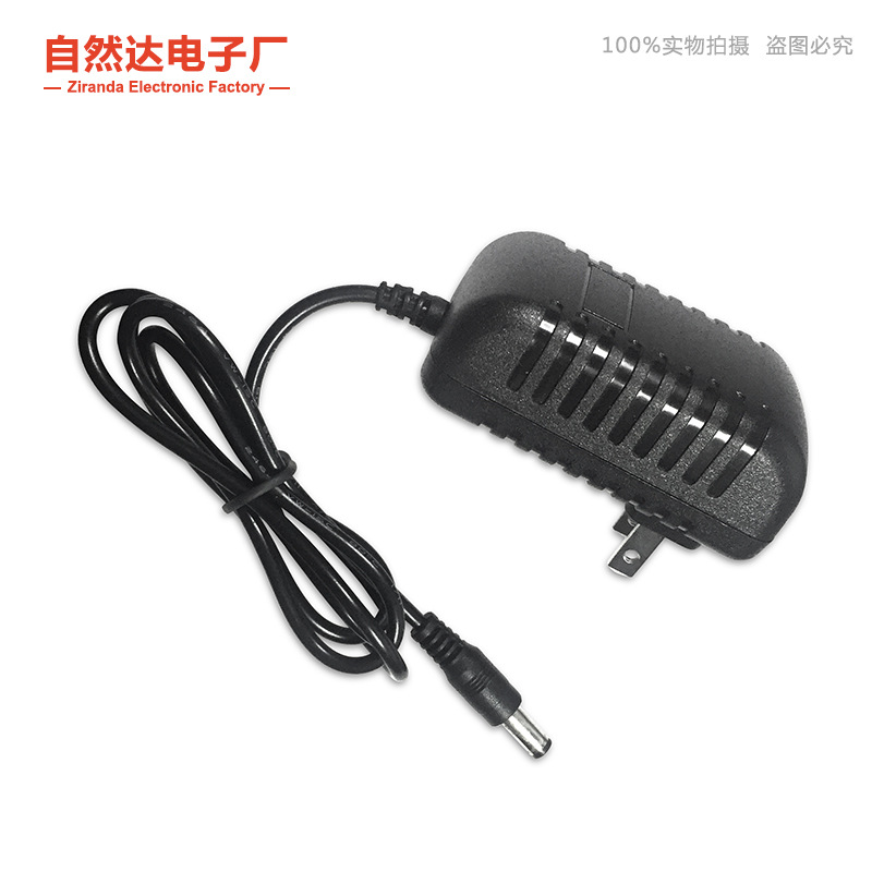12v2a Power Adapter Security Surveillance Camera Massage Pillow Belt LED Light with Charger European and American Regulations